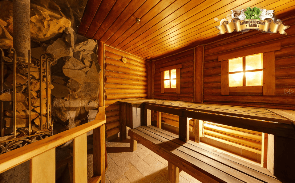 Русская баня в Алексеевских банях